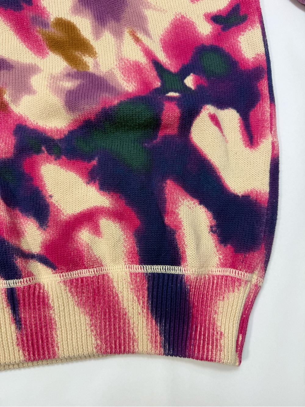 Natural Life Taylor Oversized Cotton Sweater - Sunrise Tie-Dye Crewneck - Picture 11 of 13